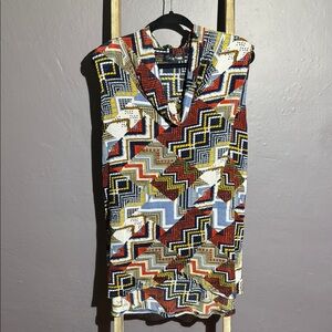 Creation Cowl Neck Tunic – Overlap Front Detail